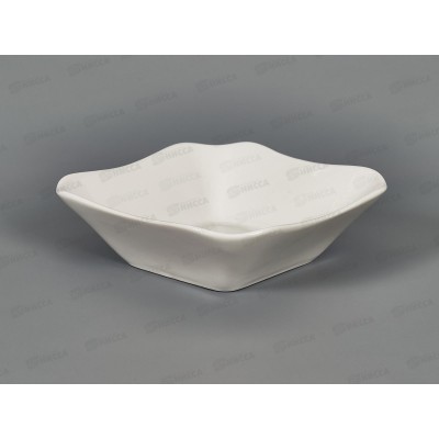 Салатник квадратный 450 см3 Белье 6С0053 *20