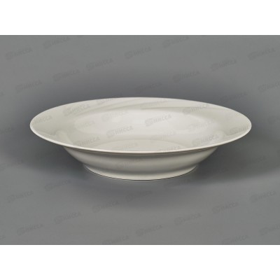 Тарелка глубокая 220мм фарфор Голубка белье 0С0580 *12