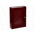 Папка архивная  7см с завязками ПГС бордовая *8