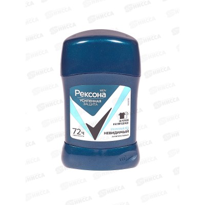 РЕКСОНА дезодорант стик 50мл MEN Прозрачный лед  *6/24
