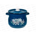 Кастрюля 5,5л сферическая васильковая С1917.34 *4 Кастрюля 5,5л сферическая васильковая С1917.34 *4