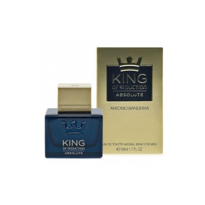 Antonio Banderas King of Seduction Absolute, туалетная вода 50мл мужская М Antonio Banderas King of Seduction Absolute, туалетная вода 50мл мужская М