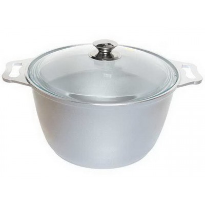 Кастрюля 6,0л стеклянная крышка к61*3 Кастрюля 6,0л стеклянная крышка к61*3
