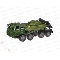 Машина. Военный тягач "Щит" с танком 258 *4 Машина. Военный тягач "Щит" с танком 258 *4