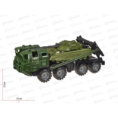 Машина. Военный тягач &quotЩит&quot с танком 258   *4