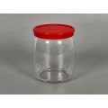 Банка для сыпучих CESNI 940 мл с красной крышкой 43004 R  *6