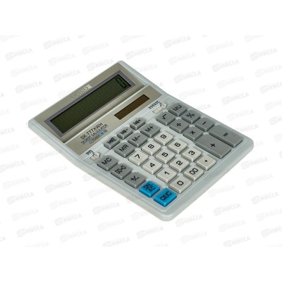 Калькулятор SKAINER SK-777XWH 12 разрядный белый, бухгалтерский настольный Калькулятор SKAINER SK-777XWH 12 разрядный белый, бухгалтерский настольный
