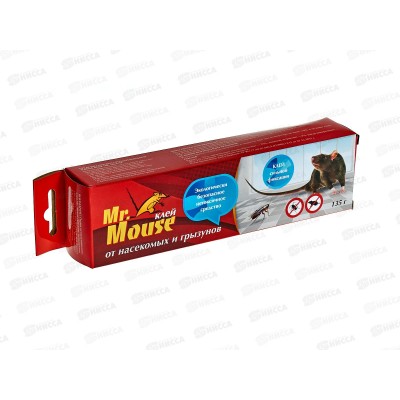 Mr. Mouse клей от грызунов 135г  *60 M-002