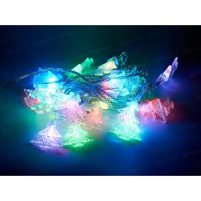 Гирлянда 4,5м &quotЁлки в крапинку&quot LED28 240v цв.мульти AL-3721 *150