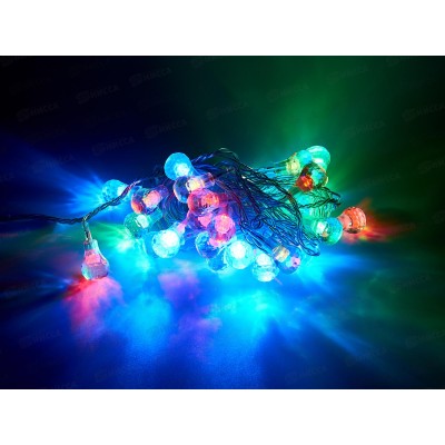 Гирлянда 4,5м "Алмаз" LED28 240v,  ?17мм, цв.мульти   AL-3723 *150