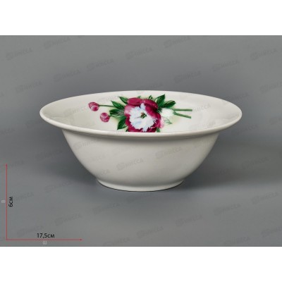 Миска 550см3 Идиллия Пион 4С0325 *15 Миска 550см3 Идиллия Пион 4С0325 *15