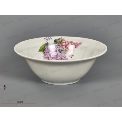 Миска 550см3 Идиллия Сирень 4С0333 *15 Миска 550см3 Идиллия Сирень 4С0333 *15