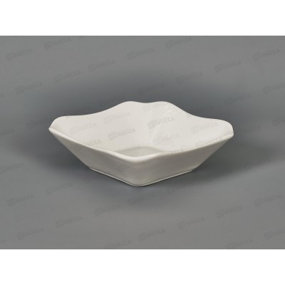 Салатник квадратный 250 см3 ф.433 Белье 6С0054 *20