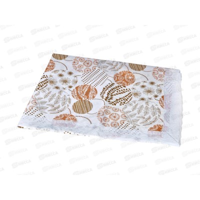 Скатерть-клеенка Колорит Перспектива с винил кружевом 135*180см в ассортименте