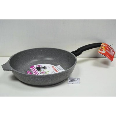 Сковорода 240/60мм съемная ручка антипригарное покрытие (светлый мрамор), смс246а *5 Сковорода 240/60мм съемная ручка антипригарное покрытие (светлый мрамор), смс246а *5