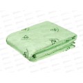 Одеяло Эконом бамбук облегченное 1,5 спальное 140х205 полиэстан  А 040