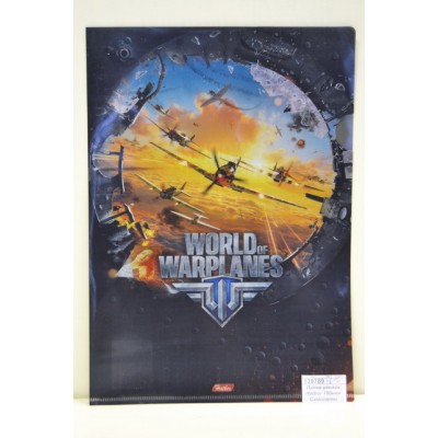 Папка-уголок Hatber 180мкм Самолеты (WoT), 12347 *20