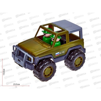 Машина "Вояж" Джип военный 47021 *16 Машина "Вояж" Джип военный 47021 *16
