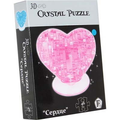 Пазл 3D Сердце 9002 46 деталей в коробке *24 гб Пазл 3D Сердце 9002 46 деталей в коробке *24 гб