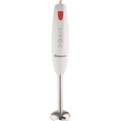 Блендер SA-6224WR 300Вт погруж сталь насад