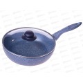 Сотейник 24см "Stone Pan" стеклянная крышка ST-021 *4 Сотейник 24см "Stone Pan" стеклянная крышка ST-021 *4