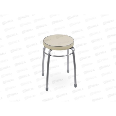 Табурет &quotФаворит 1&quotФабрик&quot с ободком, на 4-х опорах, круглое сидение ТФ01 *5