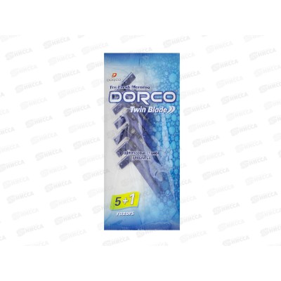 DORCO TD-705 одноразовые станки 5 штук+1  2 лезвия *24/192