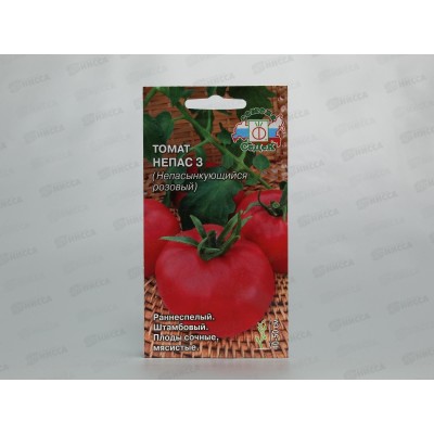 Томат Непас 3 Непасынкующийся Розовый (Евро, 0,1, 1656) *10 СеДек + Томат Непас 3 Непасынкующийся Розовый (Евро, 0,1, 1656) *10 СеДек +