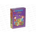 Кубики 12шт Азбука в картинках (цветная) пластиковые, К12-9038 *16