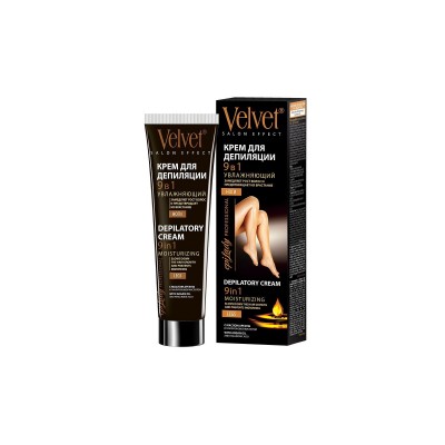 ВЕЛЬВЕТ Депилятор 100мл 9в1 увлажняющий Муцин улитки *16