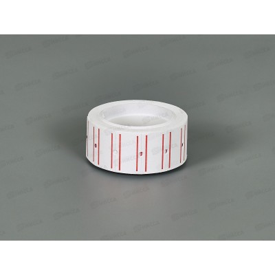 Ценники для этикеточного пистолета МС-702 21*12мм 350шт белые, в рулоне *10/200/2000