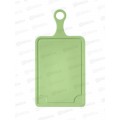 Доска разделочная большая с ручкой зеленая МП *40 Доска разделочная большая с ручкой зеленая МП *40