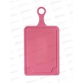 Доска разделочная большая с ручкой красная МП *40 Доска разделочная большая с ручкой красная МП *40