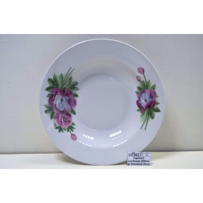 Тарелка глубокая 200мм ф.Идиллия Пион 4С0254 *20