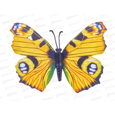 Магнит пластик "Бабочка" микс 9,5*8,5см 1018410 Магнит пластик "Бабочка" микс 9,5*8,5см 1018410