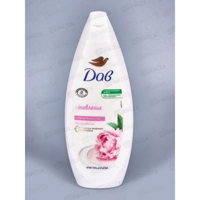 ДАВ крем-гель для душа 250мл Пион и масло розы *12