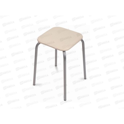 Табурет &quotЭконом&quot на 4-х опорах (квадратное сиденье ДСП) ТЭ3 *10