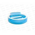 Бассейн 57190 (229х218х79см) Семейный с подголовником от 6-ти лет INTEX 109-043 г Бассейн 57190 (229х218х79см) Семейный с подголовником от 6-ти лет INTEX 109-043 г
