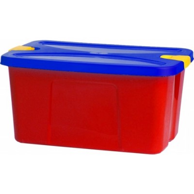 Ящик для игрушек СЕКРЕТ Малиновый с крышкой М2597 *6 Ящик для игрушек СЕКРЕТ Малиновый с крышкой М2597 *6