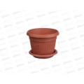 Кашпо Ливия Д360мм 16,0л с подставкой терракотовый 3026М *5 Кашпо Ливия Д360мм 16,0л с подставкой терракотовый 3026М *5