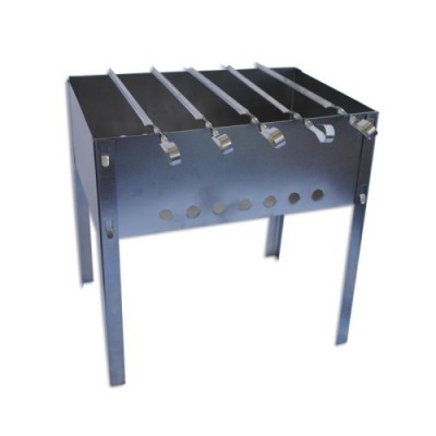 Мангал 500*300*140 в коробке (0,5мм) М-4 5 шампуров уголок СП0004 Мангал 500*300*140 в коробке (0,5мм) М-4 5 шампуров уголок СП0004