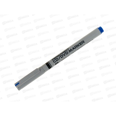 Маркер LAMARK перманентный для CD синий, 0.5-0.9мм, PM0364-BL *24/2304