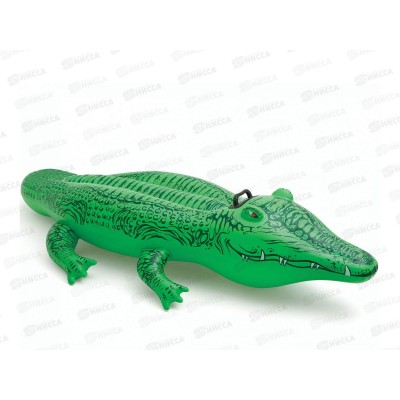 Надувной Аллигатор 58546 для катания верхом 168*86см, от 3-х лет INTEX *12 Надувной Аллигатор 58546 для катания верхом 168*86см, от 3-х лет INTEX *12