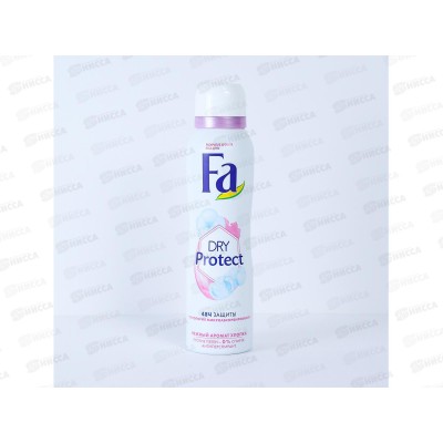 ФА дезодорант спрей Dry Protect Нежность хлопка (Сухая защита) 150мл *12