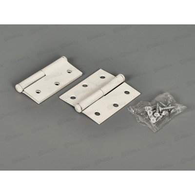 Петля 75*65*2,0 WW (белая) левая Сазар *2 Петля 75*65*2,0 WW (белая) левая Сазар *2