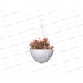 Горшок-Кашпо Джулия 8,0л подвесной  (белый) *17 М1458