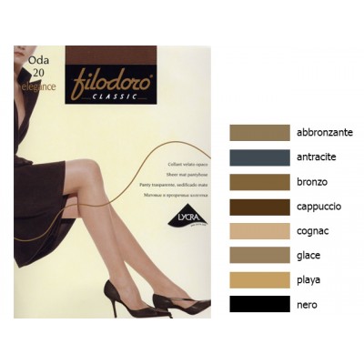 Filodoro колготки Oda 20 (nero, II) Filodoro колготки Oda 20 (nero, II)