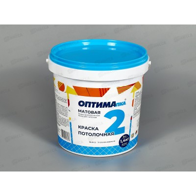 Краска для потолков Оптималка-2 1,4кг *8