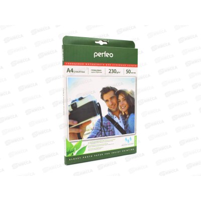 Фотобумага компьютерная PERFEO А4, 50л P230, глянцевая, PF-GLA4-230/50 637203 (PF_3720) Фотобумага компьютерная PERFEO А4, 50л P230, глянцевая, PF-GLA4-230/50 637203 (PF_3720)