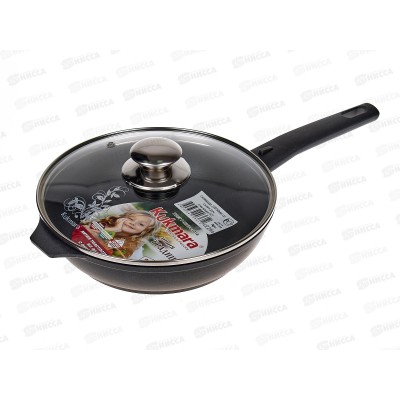 Сковорода 220/50мм со съёмной ручкой стеклянная крышка с225а *5 Сковорода 220/50мм со съёмной ручкой стеклянная крышка с225а *5